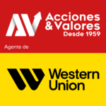 Logo Acciones y Valores-Western Union