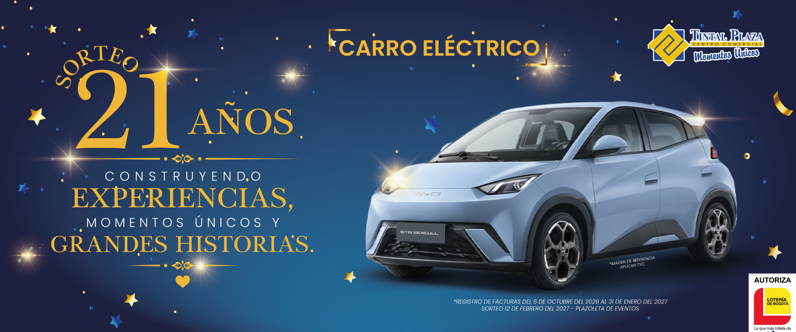 CAJA DE LUZ PARQUEADERO SORTEO 21 AÑOS